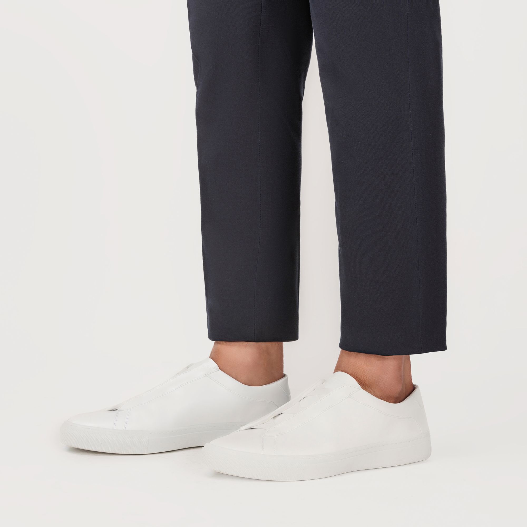 Slip On Sneakers Λευκά