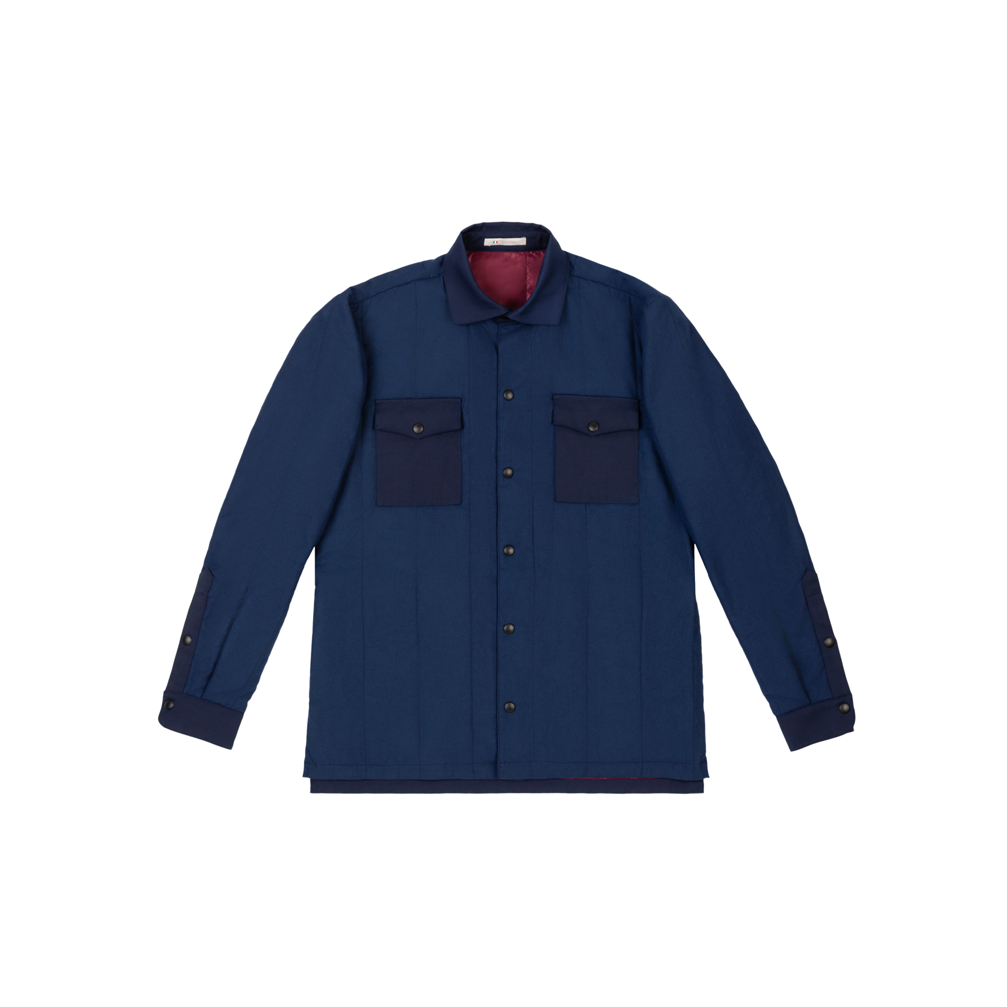 Ανδρικό Μπλε Τζάκετ Overshirt Style