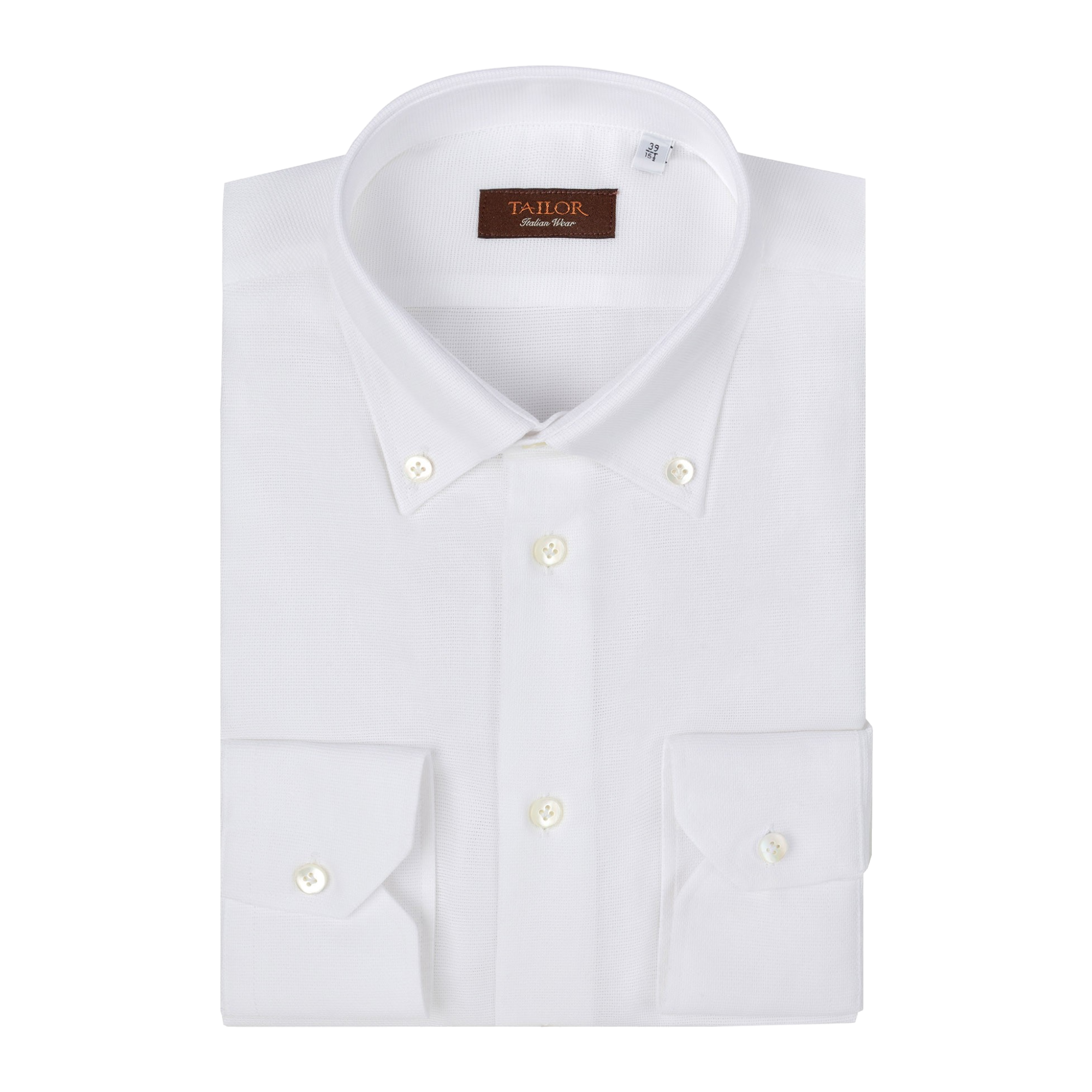 Λευκό button down πουκάμισο 