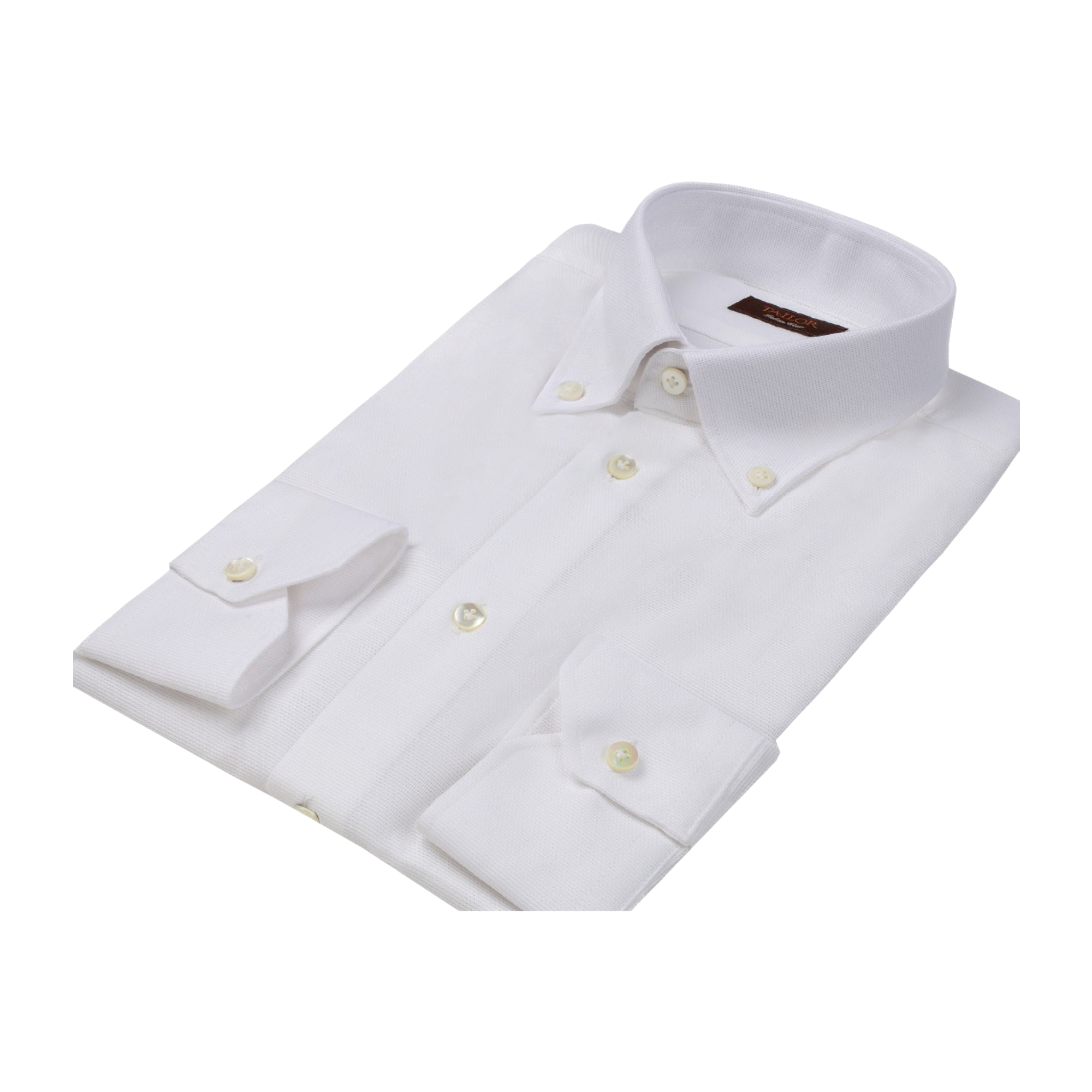 Λευκό button down πουκάμισο 