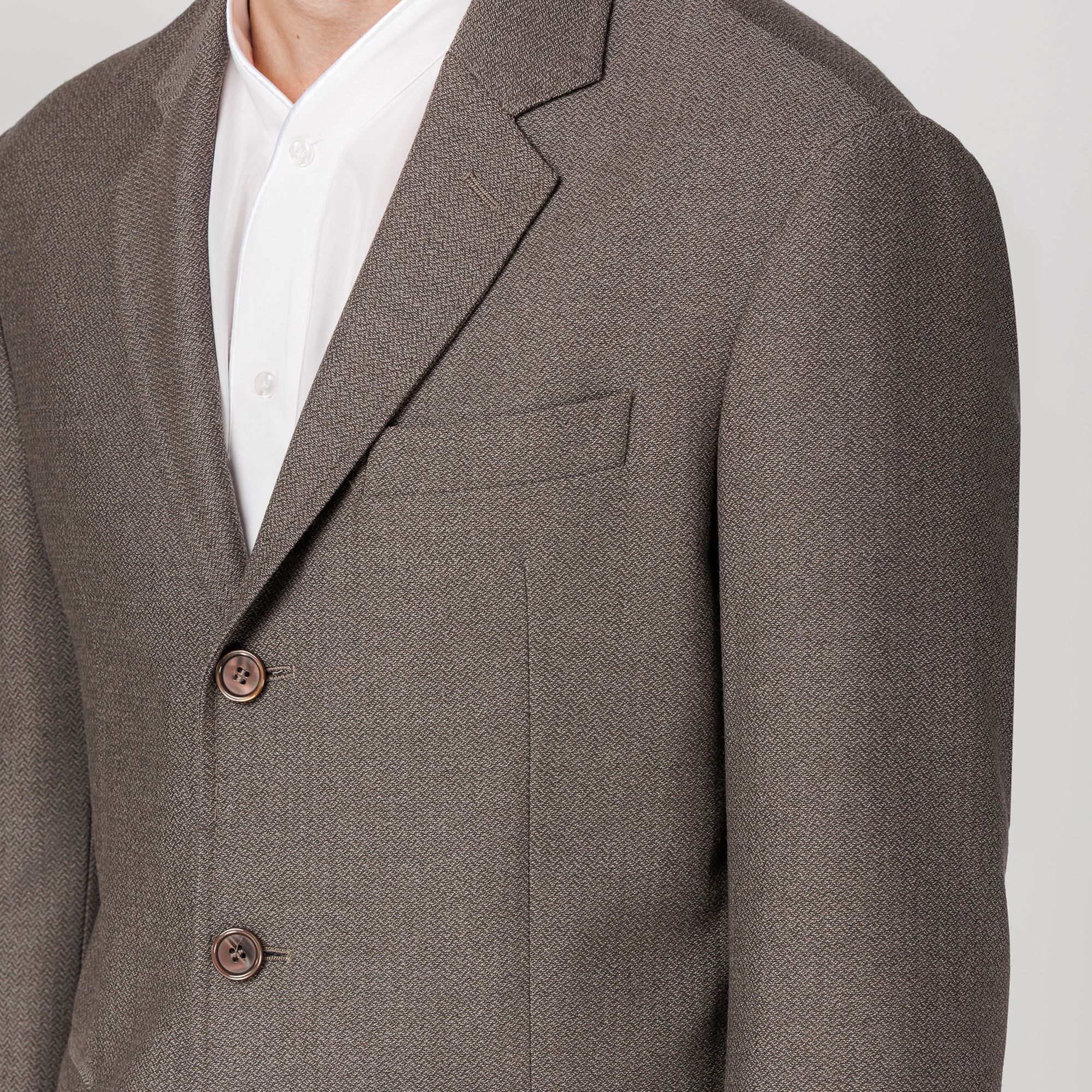 Κοστούμι Ανδρικό Γκρεζ Ψαροκόκκαλο