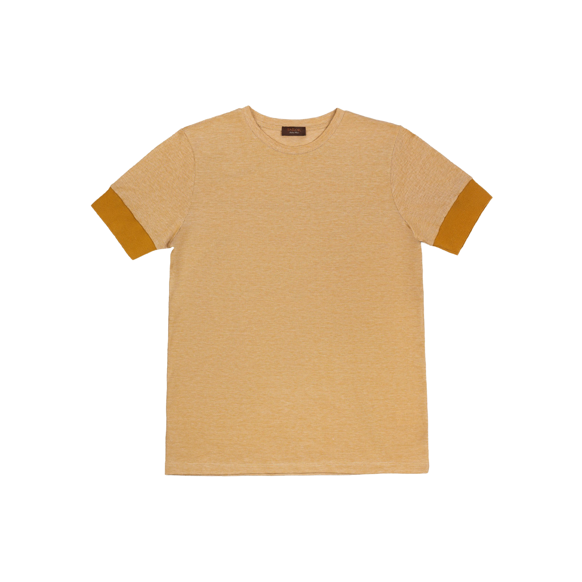 Ανδρικό T-shirt Ώχρα Tbrand0399.1.59