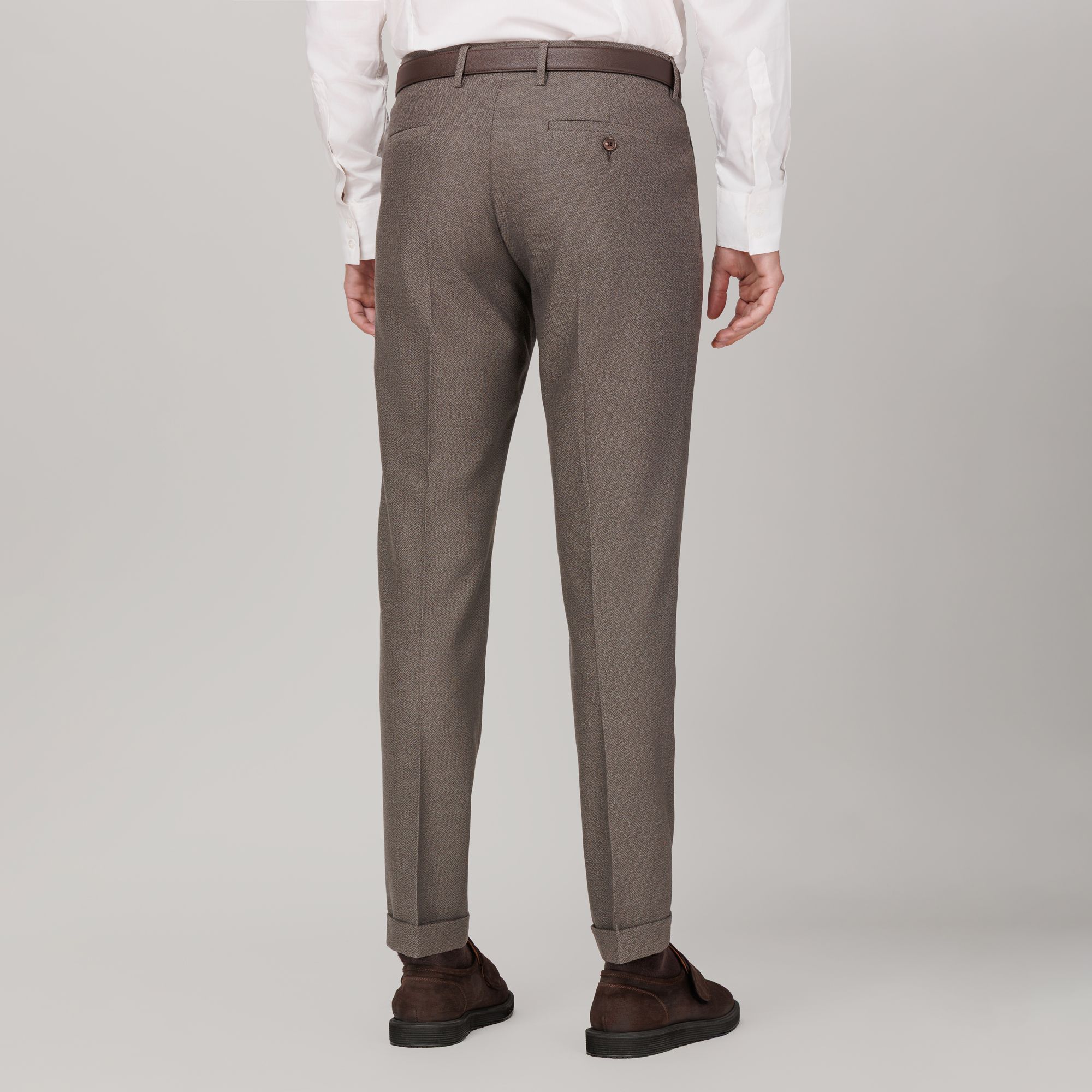 Κοστούμι Ανδρικό Γκρεζ Ψαροκόκκαλο