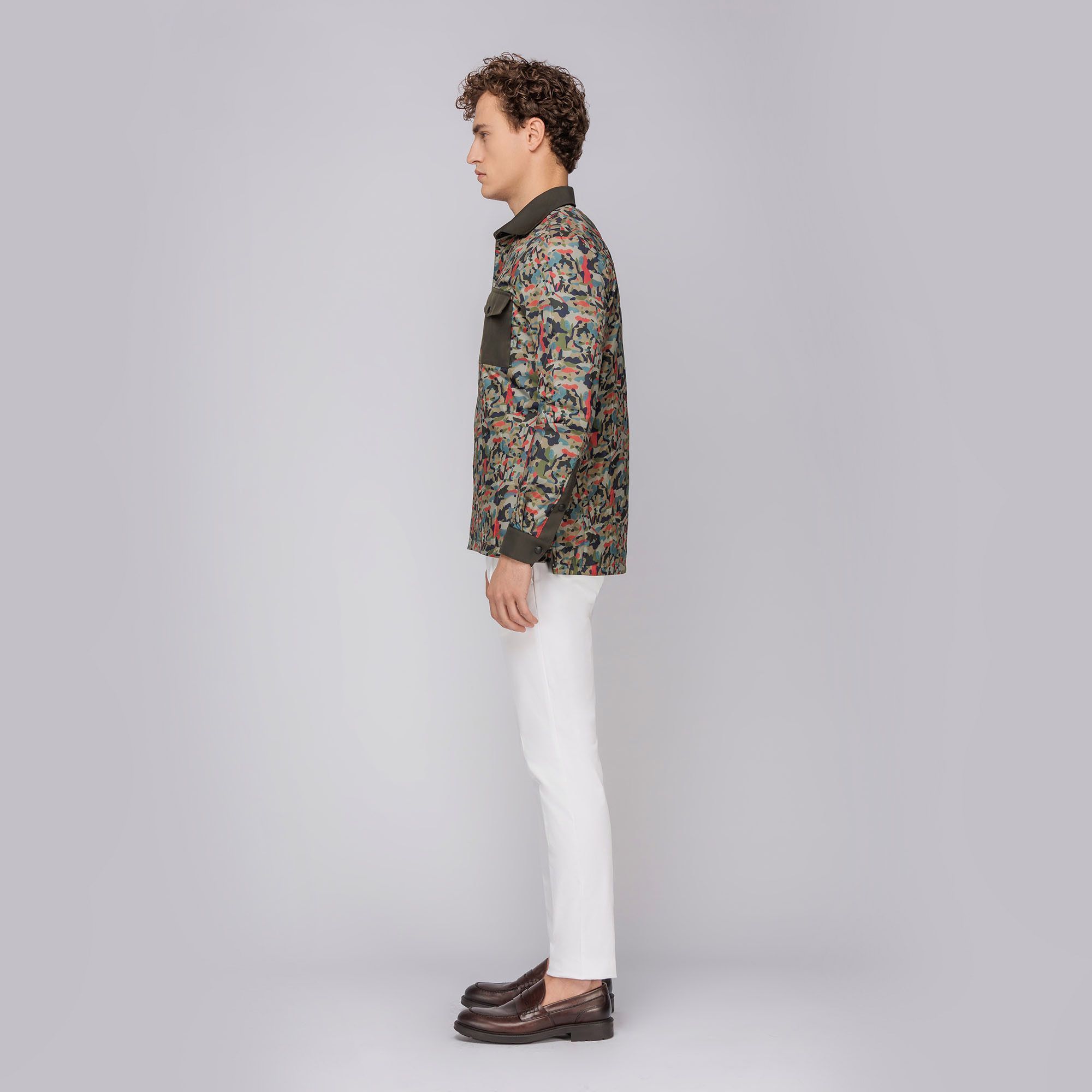 Ανδρικό Τζάκετ Παραλλαγή Overshirt Style