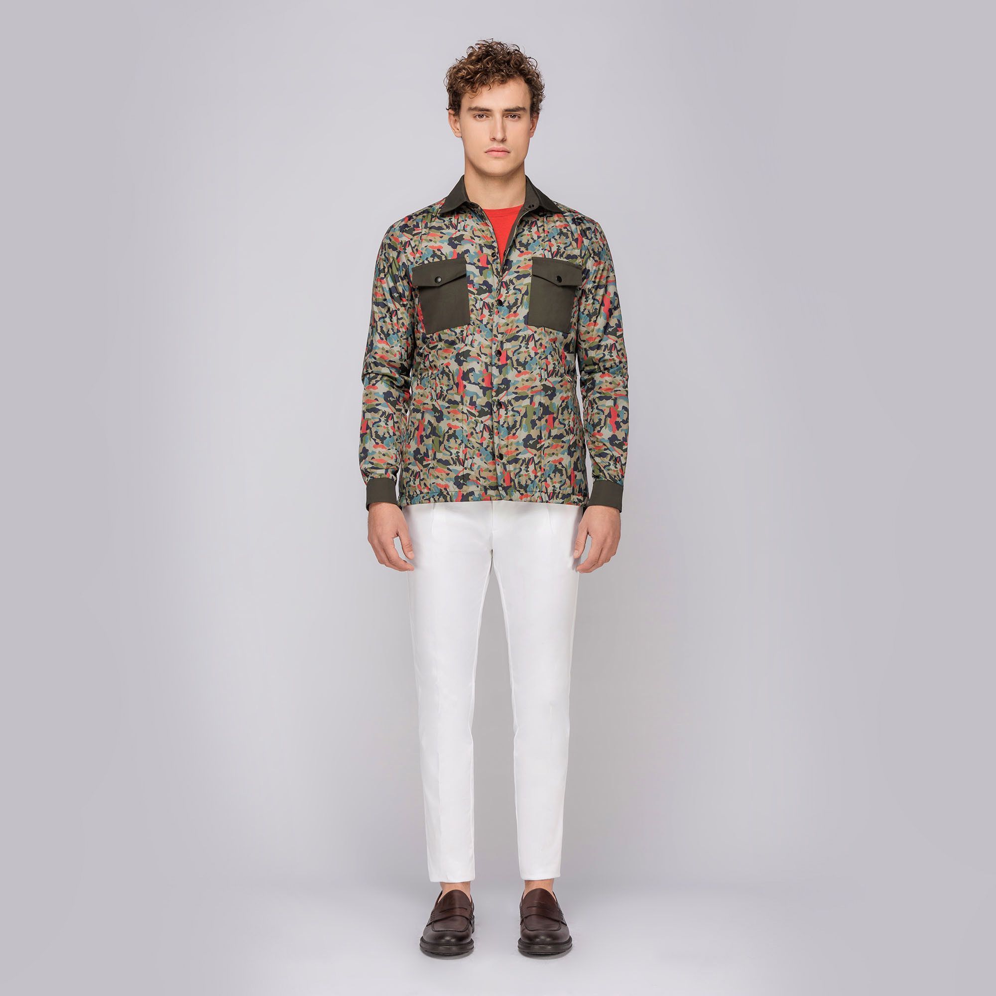 Ανδρικό Τζάκετ Παραλλαγή Overshirt Style