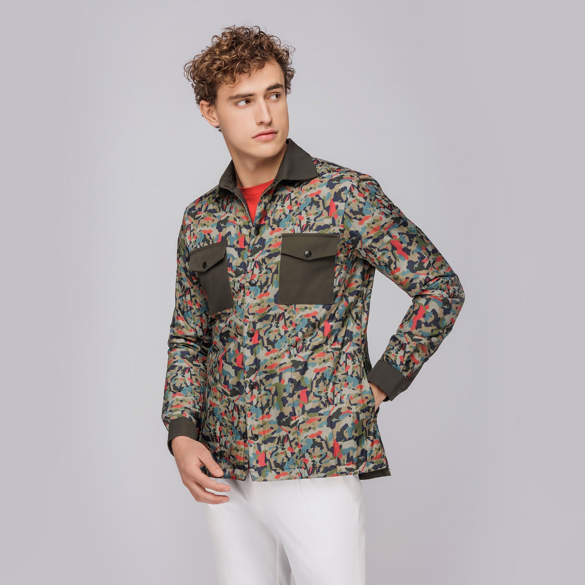 Ανδρικό Τζάκετ Παραλλαγή Overshirt Style