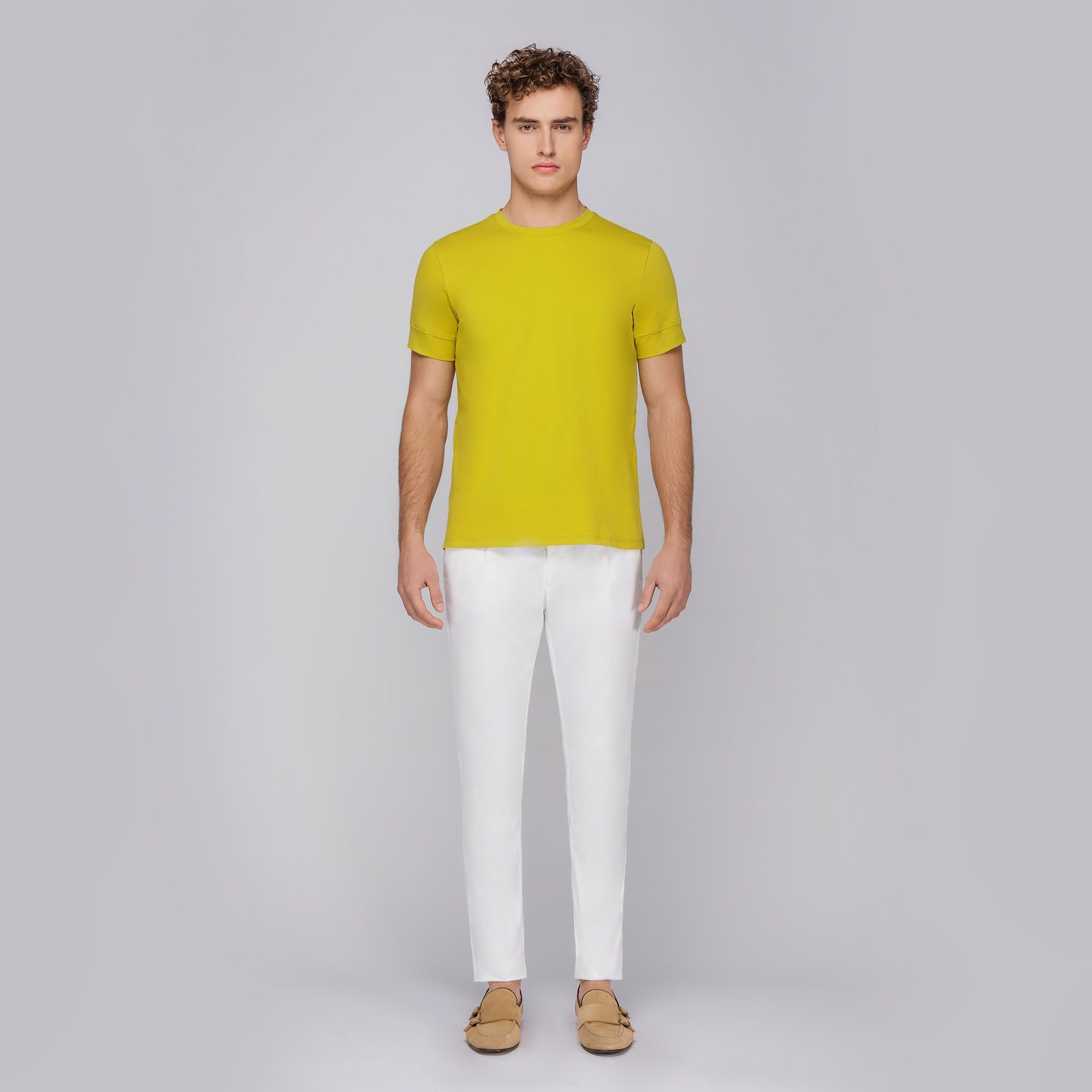 Ανδρικό Κίτρινο T-shirt