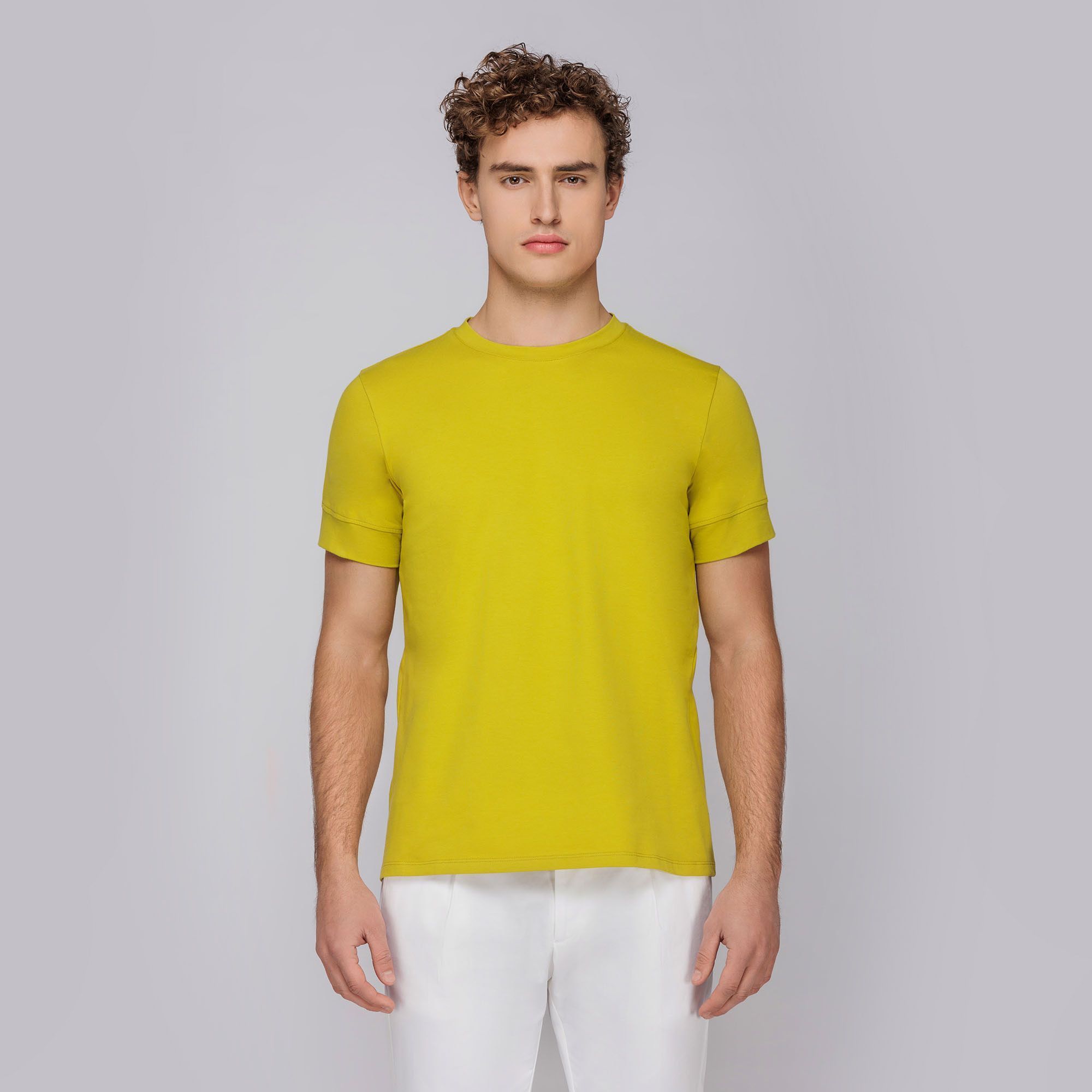 Ανδρικό Κίτρινο T-shirt
