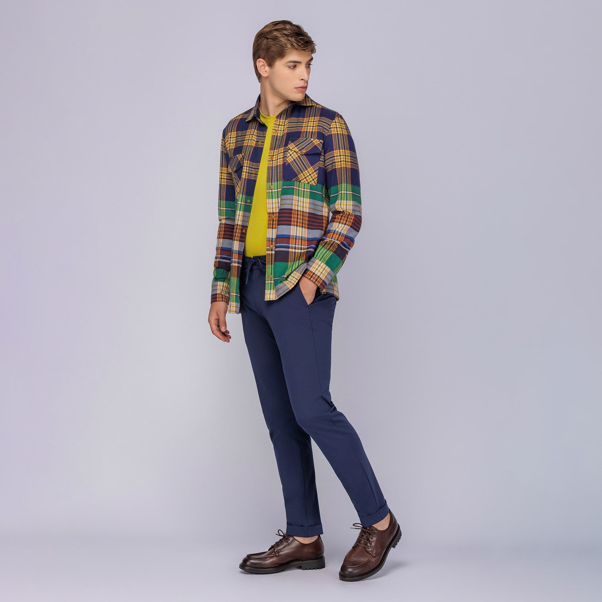 Overshirt Καρό Tartan - Ανδρικό