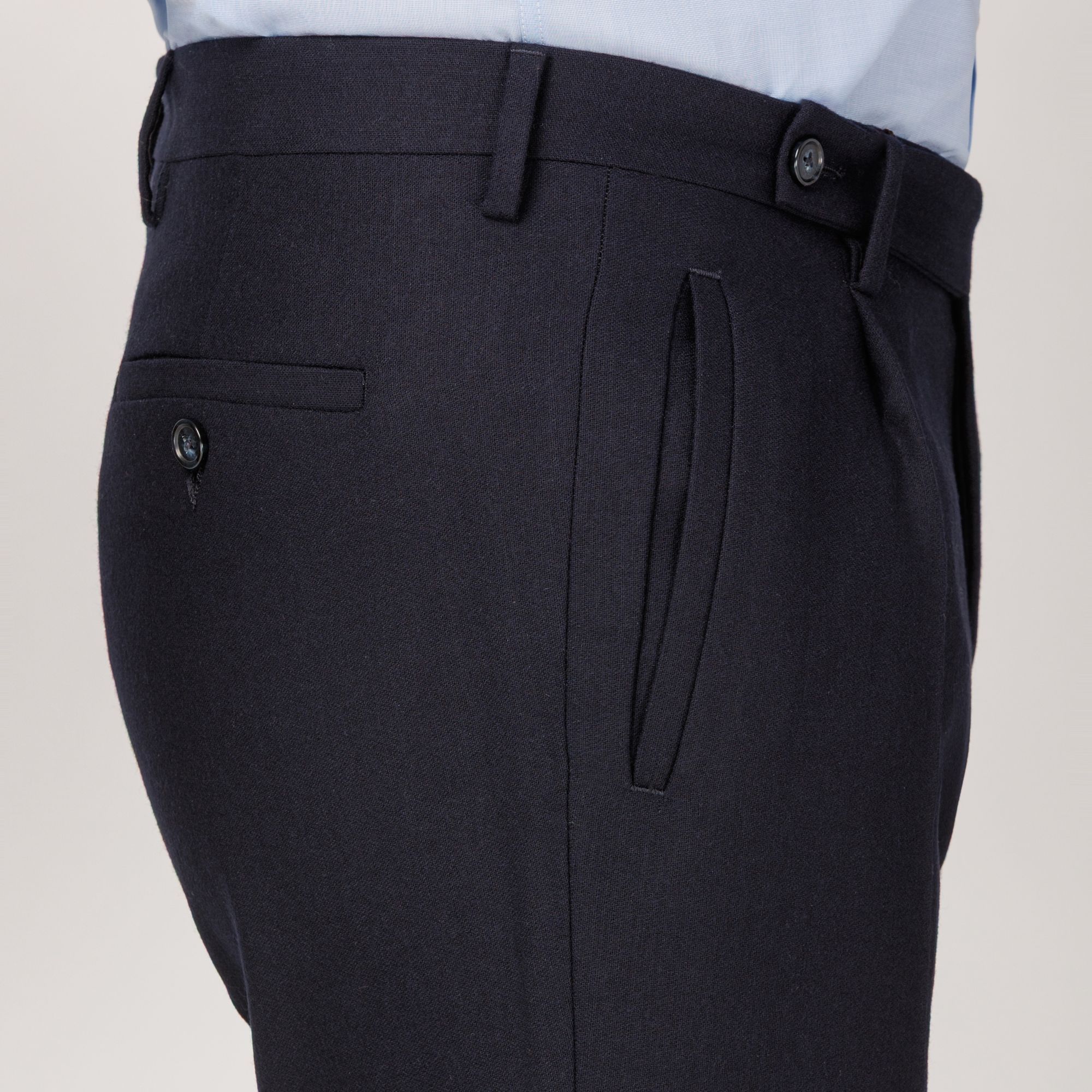 Κοστούμι Ανδρικό Μπλε Navy Crepe