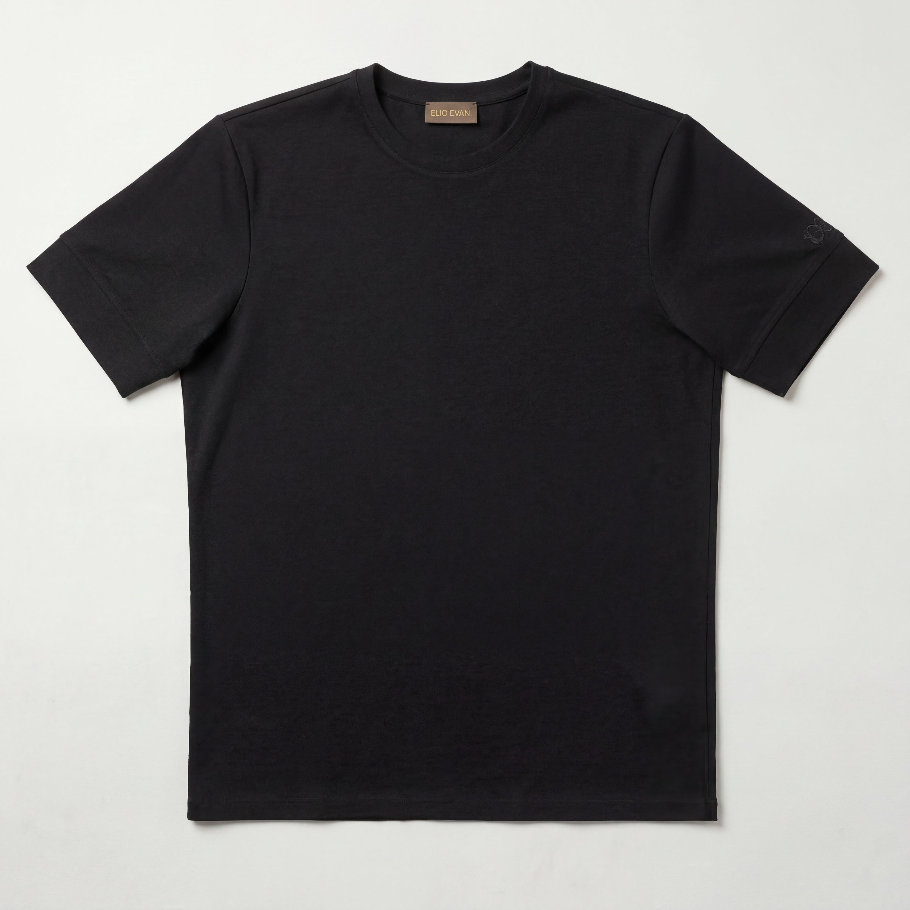T-Shirt Cotton Μαύρο